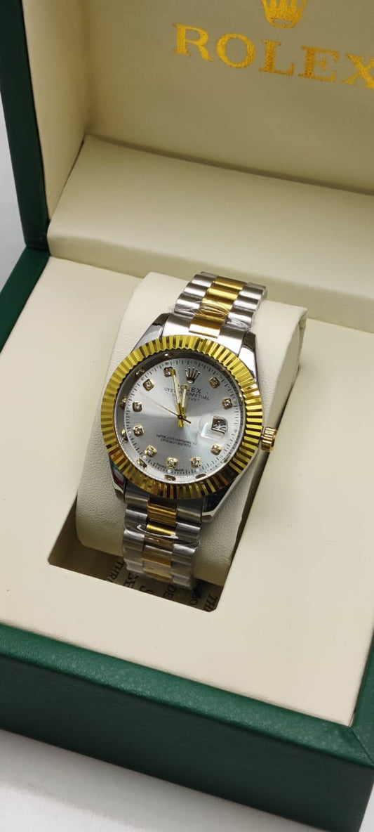 Rolex Oyster Perpetual Date Display TwoTone with(6 Dial color)